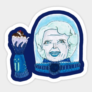 Betty Freeze Sticker